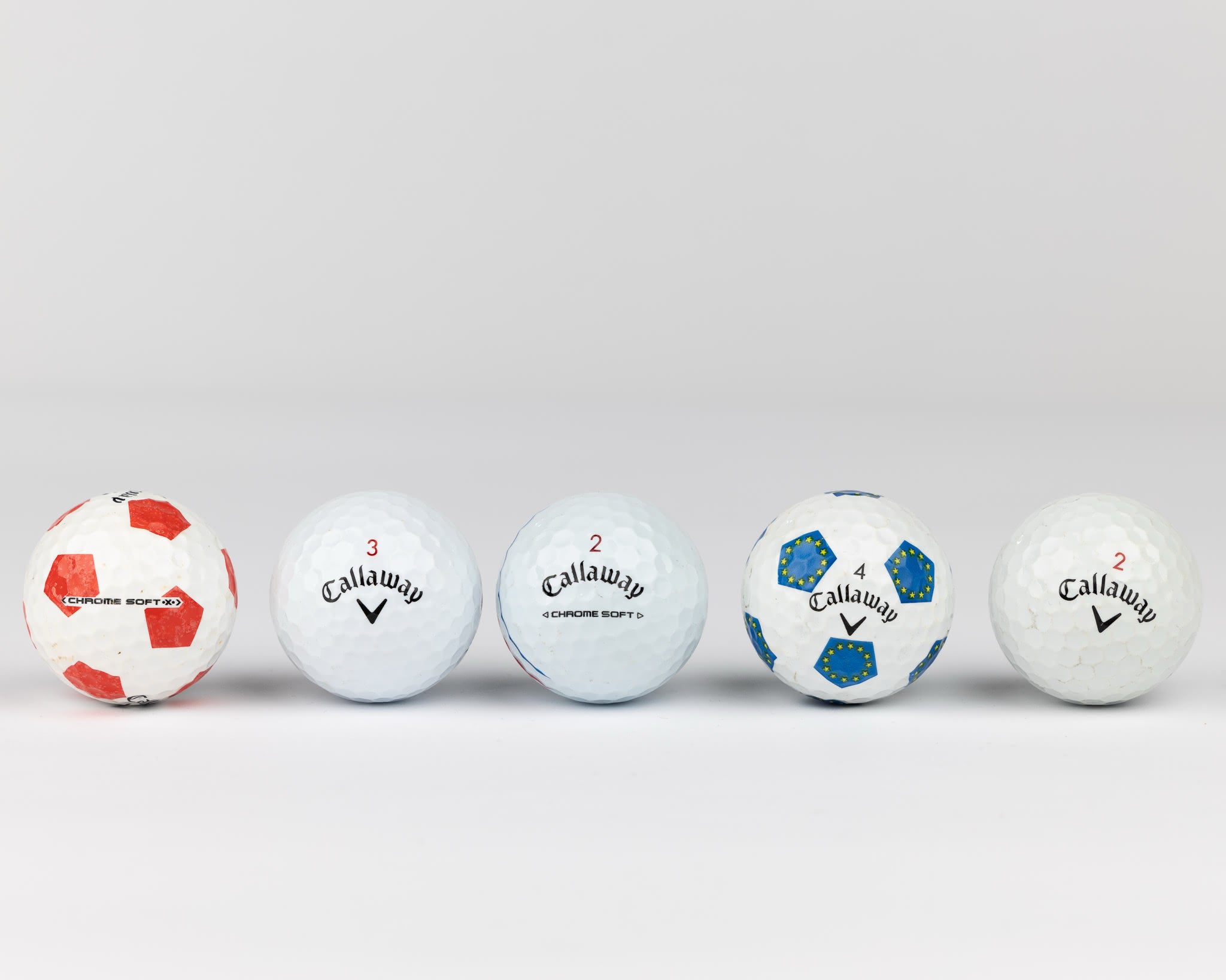 Callaway Chrome Soft lakeballs
