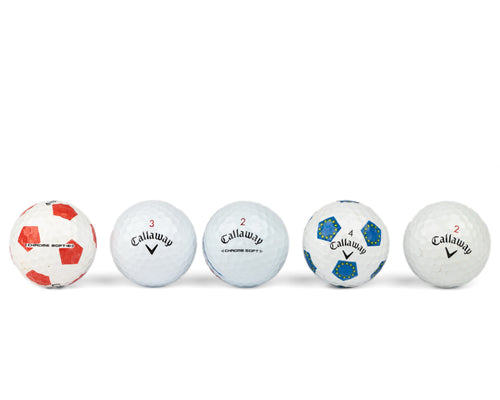 Callaway Chrome Soft lakeballs