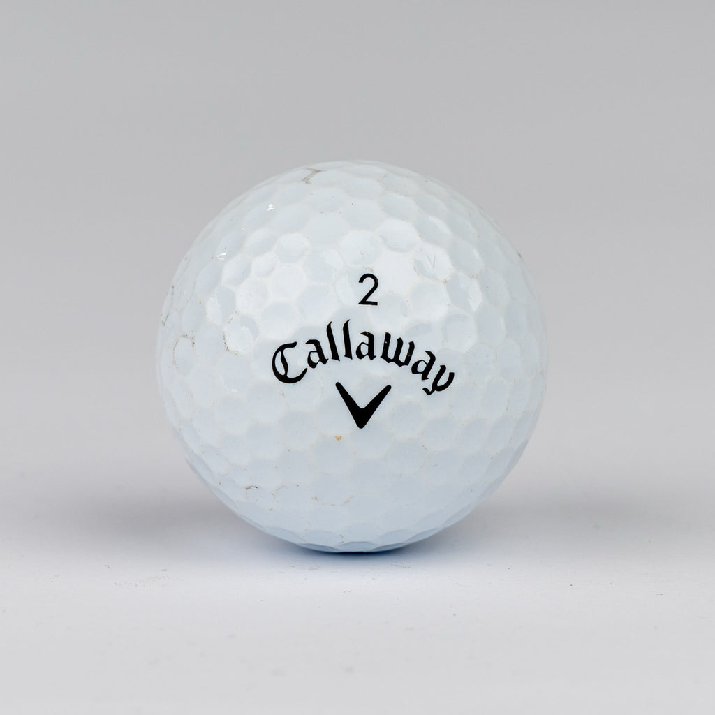 Callaway Supersoft lake balls (white, green, orange, pink, yellow)