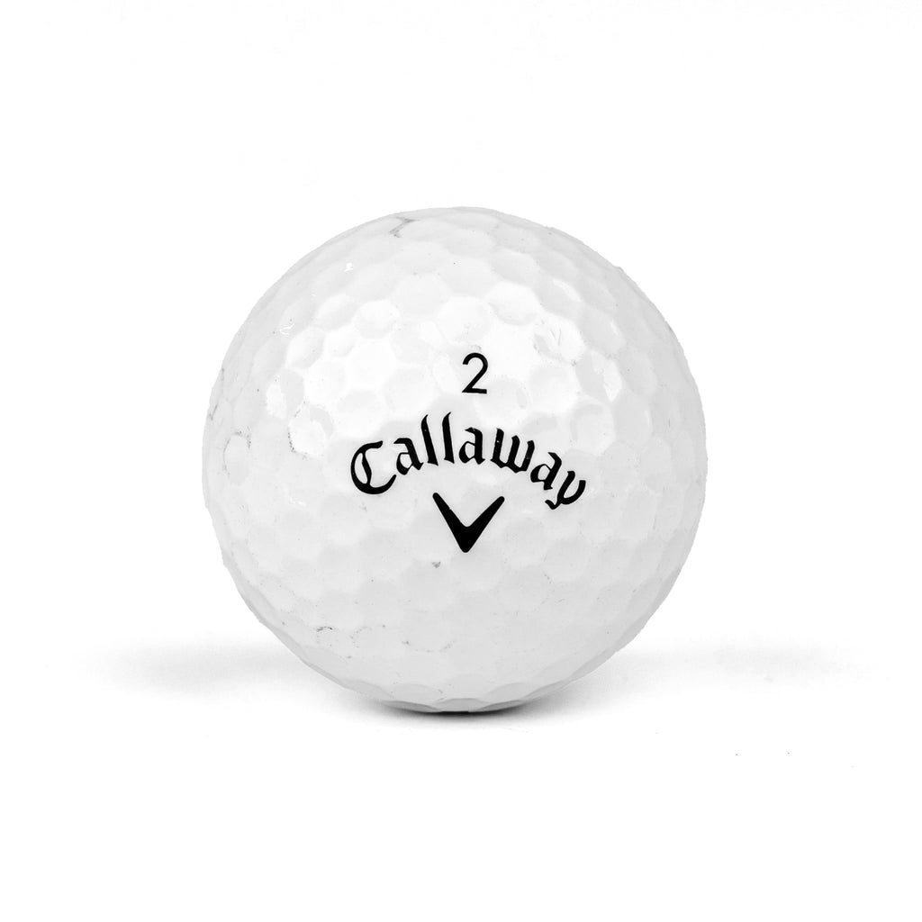 Callaway Supersoft lake balls (white, green, orange, pink, yellow)