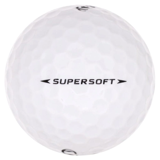 Callaway Supersoft lake balls (white, green, orange, pink, yellow)